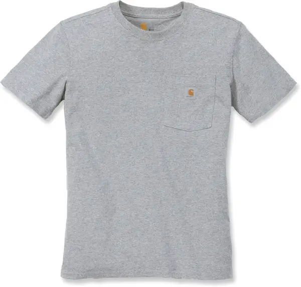 Image of Carhartt Workwear Pocket Womens T-Shirt, grey, Size S