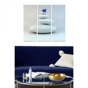 Image of MDF204301825 Multicolor Decorative MDF Painting (3 Pieces)