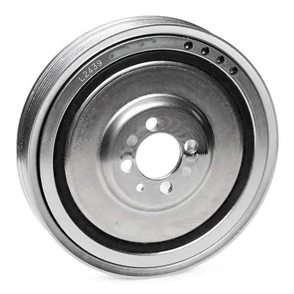 Image of FEBI BILSTEIN Crankshaft Pulley Ø: 143mm 26874 Belt Pulley, crankshaft VW,AUDI,SKODA,POLO (9N_),TOURAN (1T1, 1T2),GOLF VI (5K1),Passat Variant (3C5)