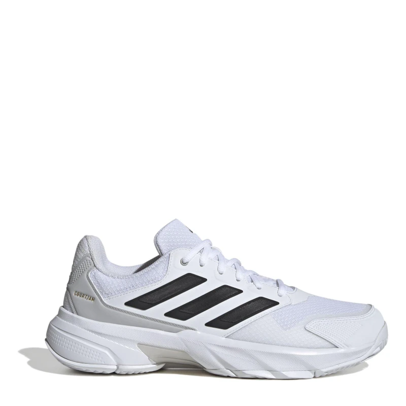 Image of adidas Courtjam Control 3 M Tennis Shoes Mens - White White 9