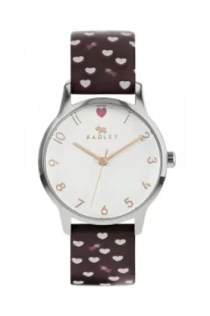 Image of Radley Dog and Heart Print Watch RY2941A