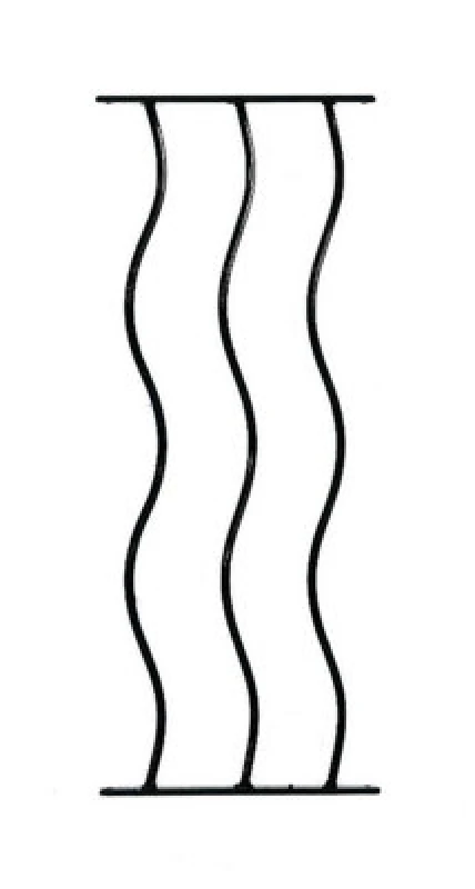 Image of Burbage Iron Craft Coaste Metal Deck Decking Infill Fence Panel 280mm Wide X 770mm High (Pack Of 2) Dpcb