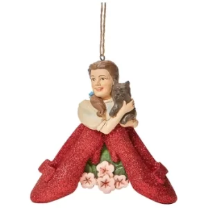 Image of Wizard Of Oz By Jim Shore Dorothy And Toto Hanging Ornament