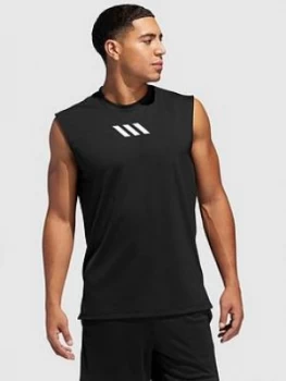 Image of Adidas Pm Sleeveless Tank - Black