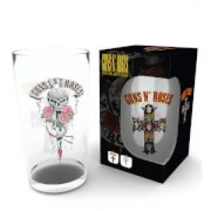 Image of Guns N' Roses Logo Pint Glass