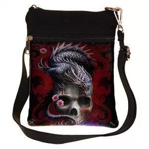 Image of Eastern Dragon Skull Shoulder Bag