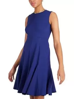 Image of Kate Spade New York Sleeveless Ponte Dress