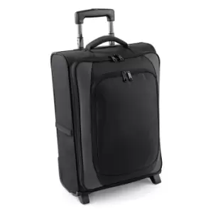 Image of Quadra Tungsten Business Wheelie Travel Bag 29L Black/Dark Graphite Suitcase