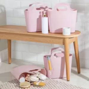 Image of Wham Set 4 6 Litre Flexi-Bag - Blush Pink