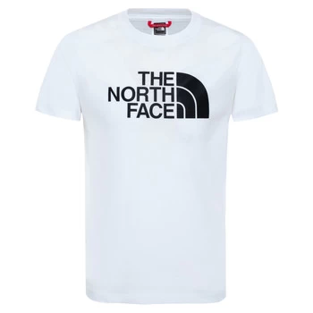 Image of The North Face EASY TEE boys's Childrens T shirt in White - Sizes 8 years,10 years,12 years,6 years