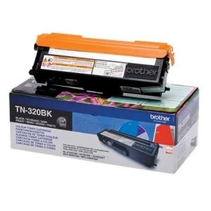 Image of Brother TN320 Black Laser Toner Ink Cartridge