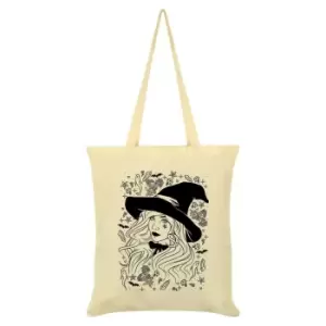 Image of Grindstore Tote Bag (One Size) (Cream/Black)