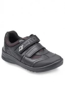 Image of Start-Rite Boys Rocket Strap School Shoes - Black