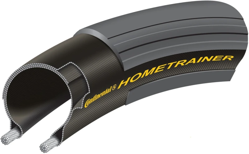 Image of Continental Hometrainer II Foldable Turbo Trainer Tyre. 700X23C Black