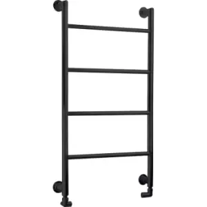 Image of Towelrads Ballymore Towel Radiator 900 x 530mm in Black Steel
