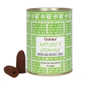 Image of Goloka Jasmine Incense Backflow Incense Cones