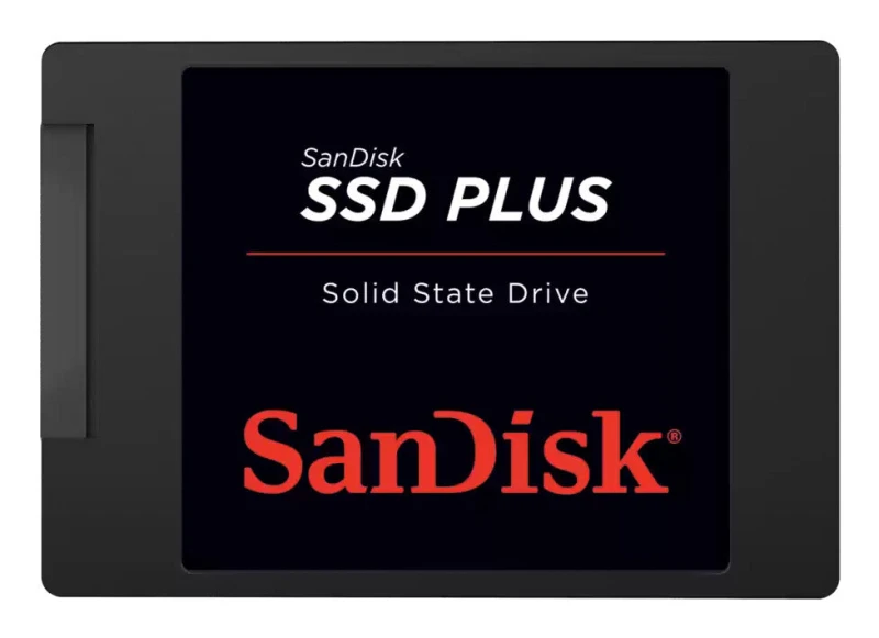 Image of SanDisk SanDisk SSD Plus 2 TB 2.5" Serial ATA III 3D NAND SDSSDA-2T00-G28