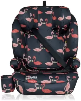 Image of Cosatto Ninja 2 I-Size 2/3 Car Seat - Flamingo