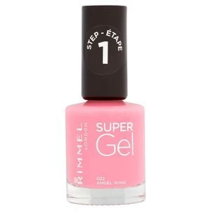 Image of Rimmel Super Gel Nail Polish Angel Wing Nude