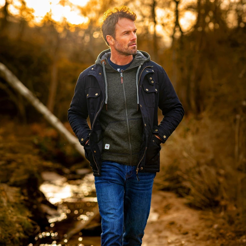 Image of Brakeburn Mens Verwood Jacket in Black Size: Medium Black Male M