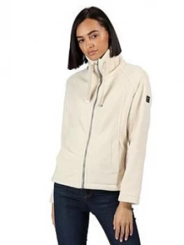 Image of Regatta Zaylee Full Zip Fleece Jacket - Cream