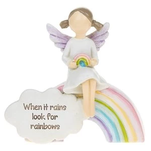 Image of Rainbow Angels Rain Rainbow Ornament