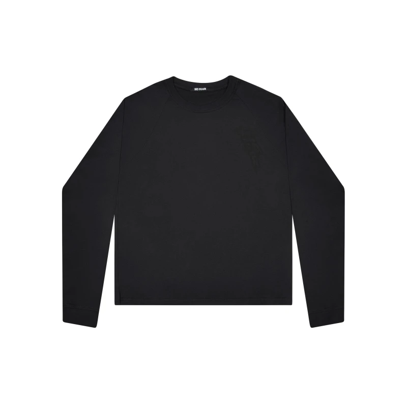 Image of No Fear Mens Long Sleeve T-Shirt Black male S