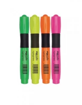 Image of Ergo-Brite Assorted Erognomic Highlighter Pens (Pack of 4)