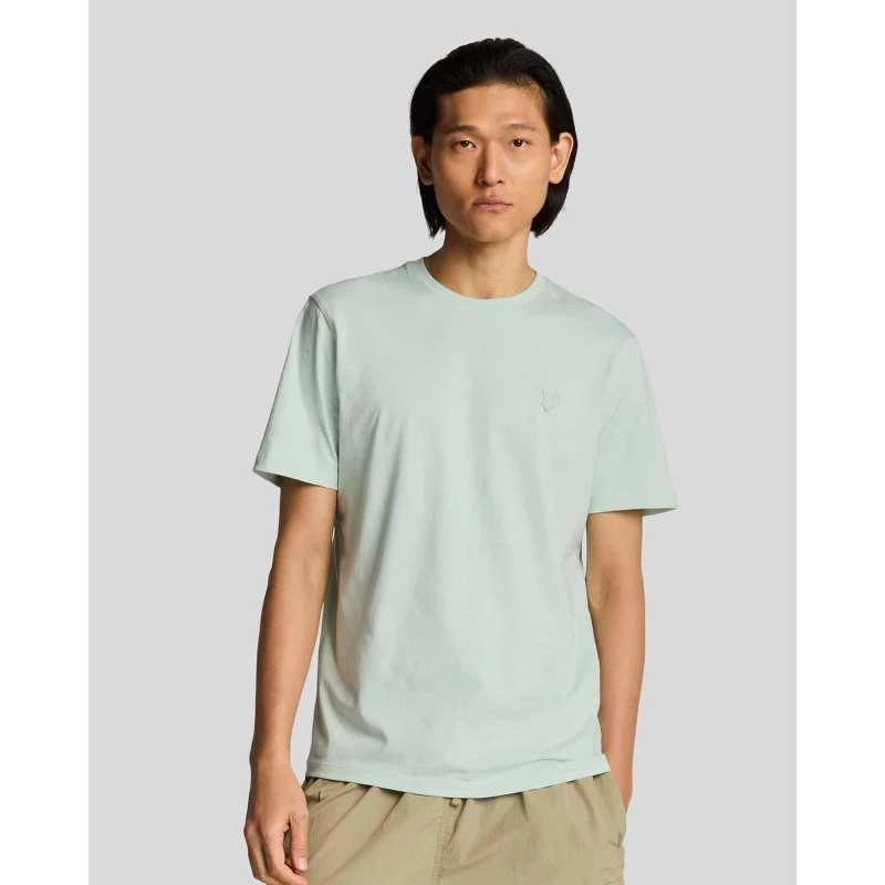 Image of Lyle and Scott Superfine Cotton T-Shirt Green male S