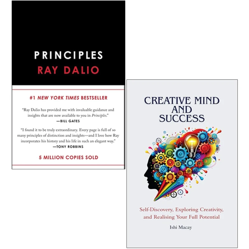 Image of Principles Life And Work Ray Dalio Creative Mind And Success Ishi Macay 2 Book Set Ray Dalio & Ishi Macay Books