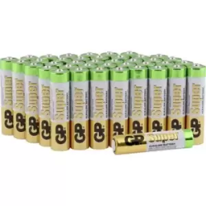 Image of GP Batteries Super AAA battery Alkali-manganese 1.5 V 40 pc(s)
