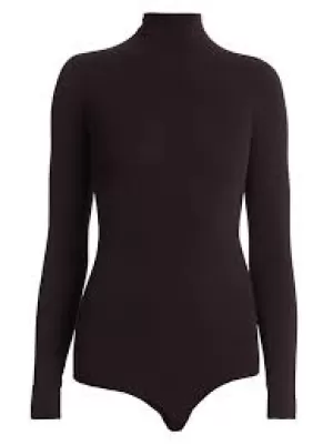 Image of Commando Ballet Mockneck Long Sleeve Thong Bodysuit