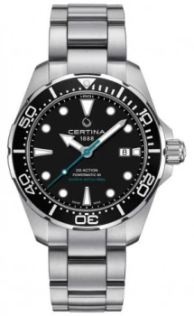 Image of Certina Mens DS Action Divers Powermatic 80 Sea Turtle Watch