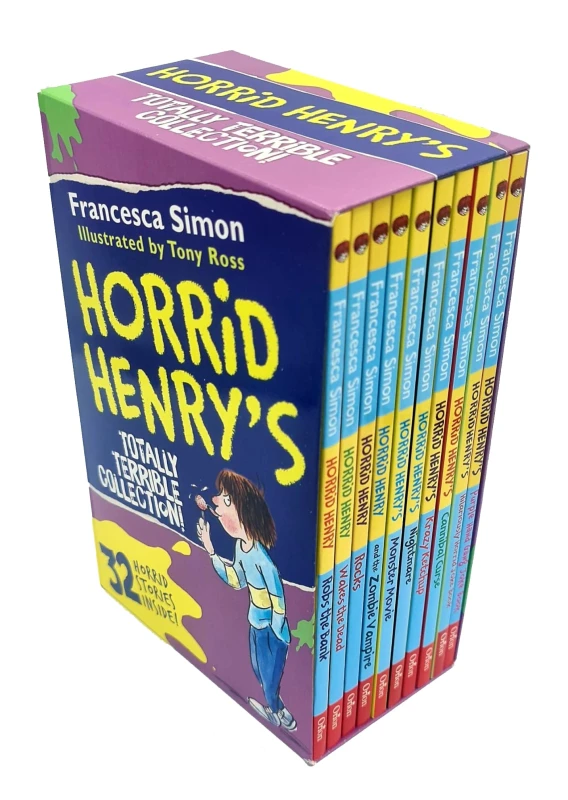 Image of Horrid Henry's Totally Terrible Collection Box Set by Francesca Simon Paperback Edition Francesca Simon Books