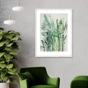 Image of The Art Group Ferns I Framed Print Green