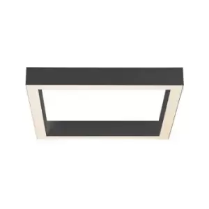 Image of Larissa Lighting - Larissa Popovo LED Ceiling Light Squared LED 67W Black