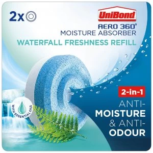 Image of Unibond Aero 360 Waterfall Freshness Refill Pack of 2 2631290