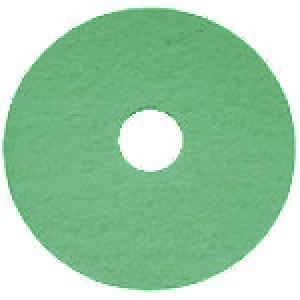 Image of SYR Floor Maintenance Pads 43cm Green Pack of 5