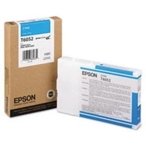 Image of Epson T6052 Cyan Ink Cartridge