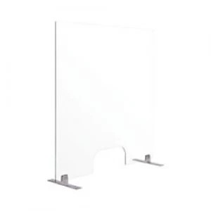 Image of Bi-Office Frameless Counter Protection 600 x 900 mm