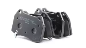 Image of BREMBO Brake pad set NISSAN,HONDA P 56 047 45022S6MJ52,41060CD028,41060CD094 D1060CD00C,D106MCD00J,D10F0CD00C,D10F0CD026,D10F0CD028,D10FOCD00C