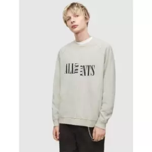 Image of AllSaints AllSaints Nico Crew Sweater Mens - Cream