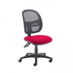 Image of Jota Mesh medium back operators chair with no arms - Diablo Pink