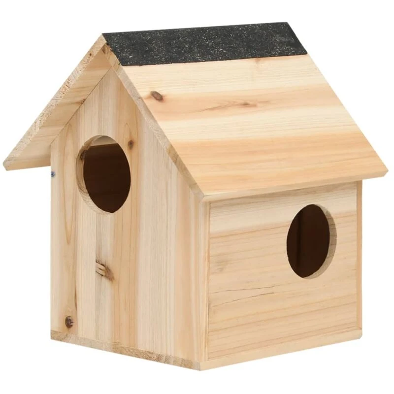 Image of VIDAXL Squirrel House Solid Firwood 26x25x29cm Vidaxl 8720286182659