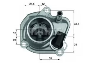 Image of Car TI-29-87 70807839 by MAHLE Original