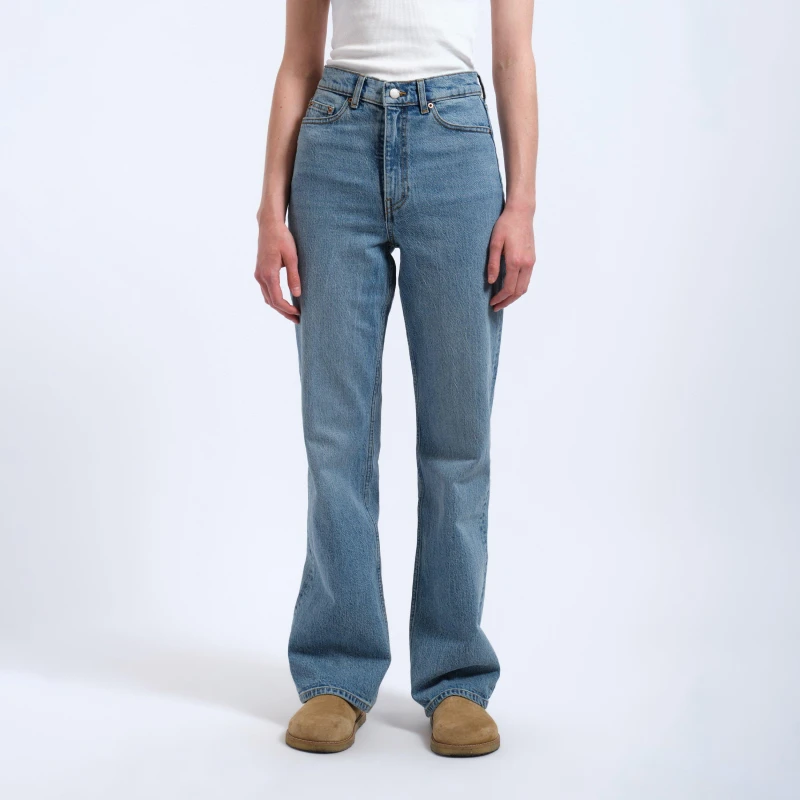 Image of Dr Denim Echo - Straight Leg Jeans Bay Blue Jay female 27 L30