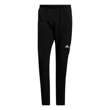 Image of adidas Player 3-Stripes Windbreaker Joggers Mens - Black