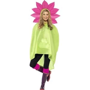Image of Flower Party Poncho Unisex
