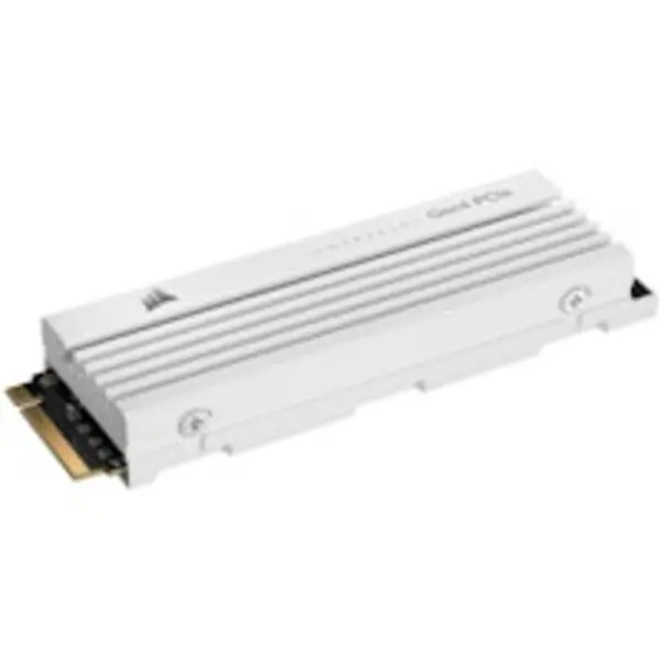 Image of Corsair Force MP600 PRO LPX 2TB White NVMe PCIe 4.0 M.2 Solid State Drive with Heatsink (CSSD-F2000GBMP600PLPW)