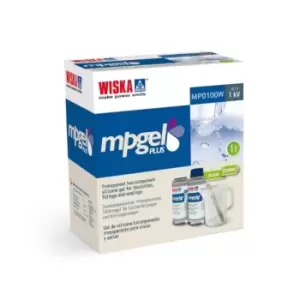 Image of Wiska MP0100 2 Part/Bottles x 0.5 Litre Multipurpose Gel for Electrical Insulation - 228240